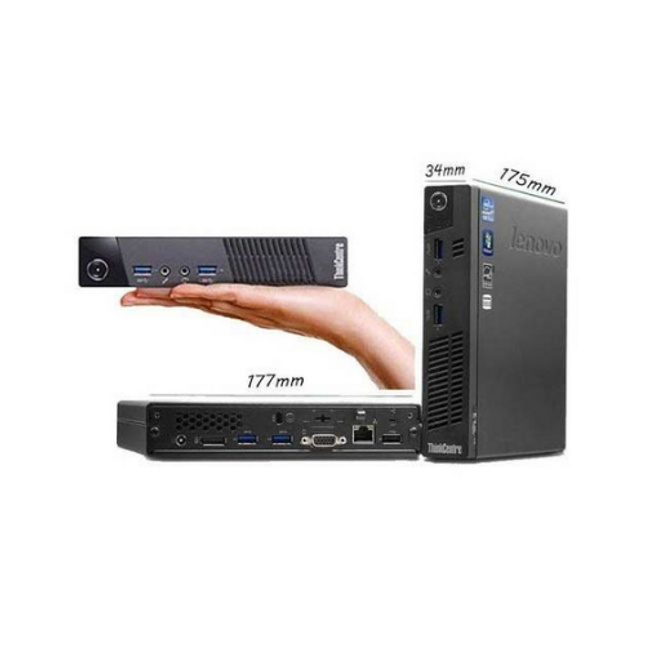 Lenovo ThinkCentre M93p Tiny Desktop Core i5 4570T 2.9GHz 8GB 240GB SSD
