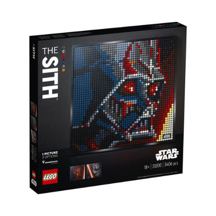 LEGO Art 31200 Star Wars The Sith Toy Model