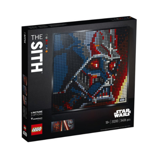 LEGO Art 31200 Star Wars The Sith Toy Model