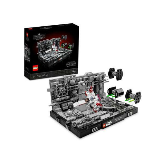LEGO Star Wars Death Star Trench Run Diorama, 75329 Toy Model