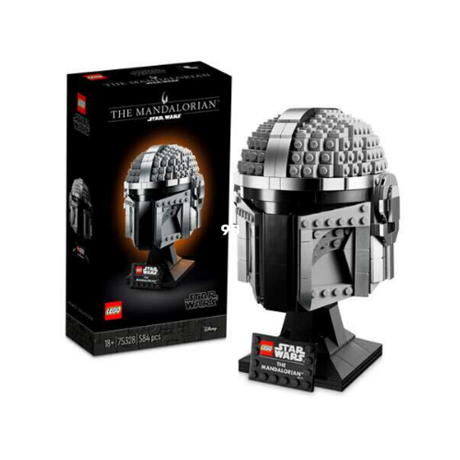 LEGO Star Wars The Mandalorian Helmet, 75328 Toy Model