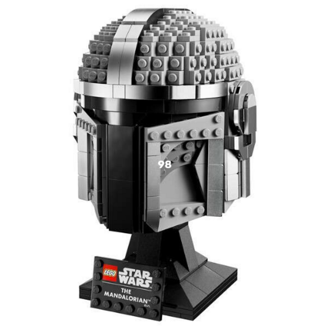 LEGO Star Wars The Mandalorian Helmet, 75328 Toy Model