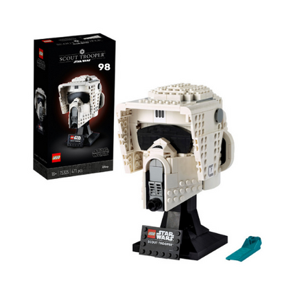 LEGO Star Wars Scout Trooper Helmet, 75305 Toy Model