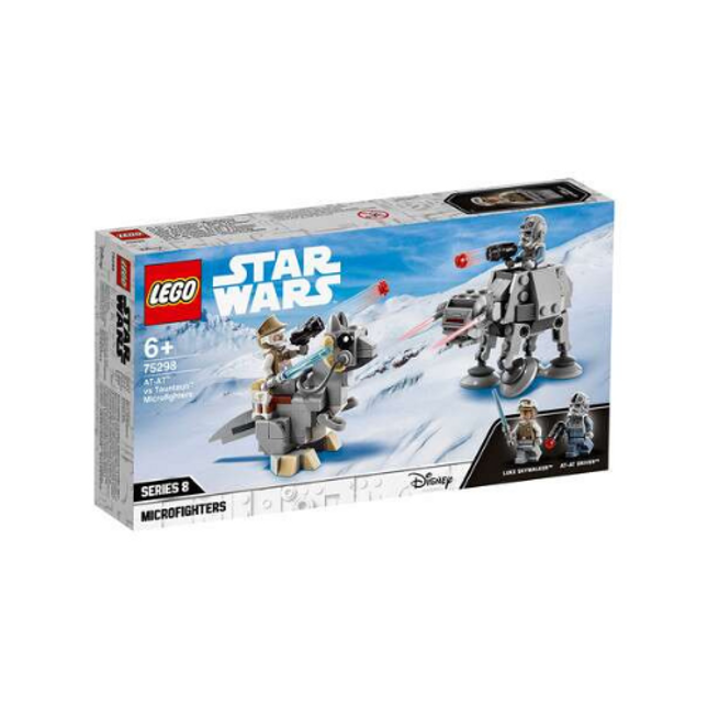 LEGO Star Wars AT-AT vs Tauntaun Microfighters, 75298 Toy Model