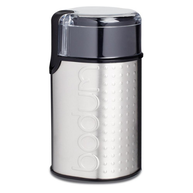 Bodum Bistro Coffee Grinder Matte Chrome