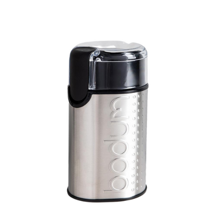 Bodum Bistro Coffee Grinder Matte Chrome