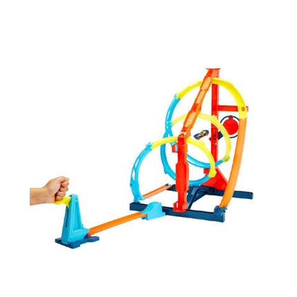 Hot Wheels Trackbuilder Corkscrew Twist Playset