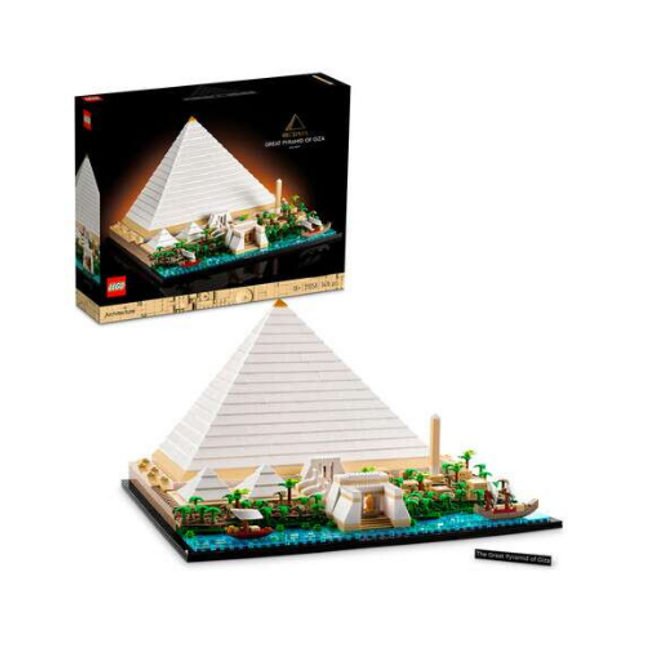 LEGO Architecture The Great Pyramid of Giza 21058