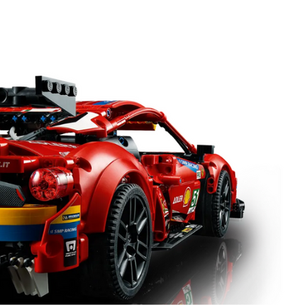 LEGO Technic Ferrari 488 GTE 42125 Toy Model