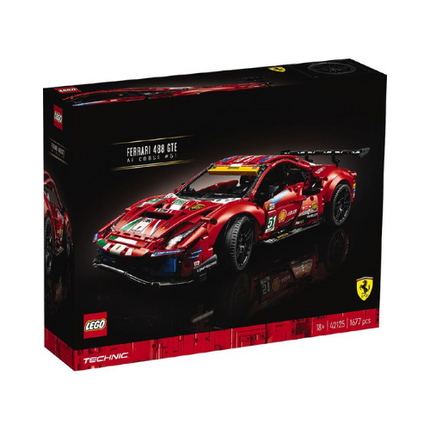 LEGO Technic Ferrari 488 GTE 42125 Toy Model