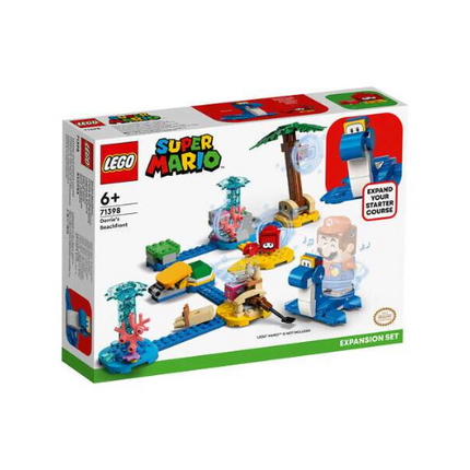 LEGO Super Mario Dorrie's Beachfront Expansion Set 71398 Toy Model