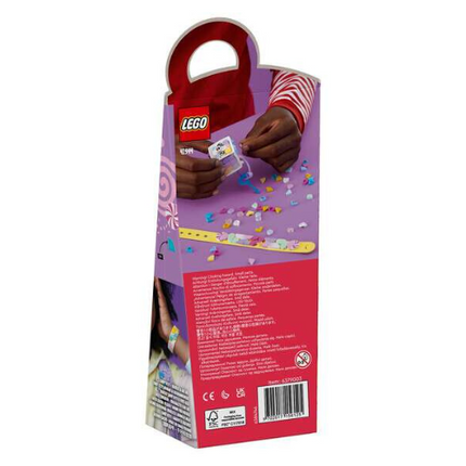 Lego Dots Candy Kitty Bracelet and Bag Tag 41944 Toy Model