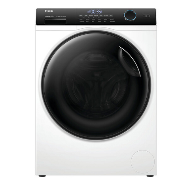 haier front load washing machine white 9 5kg