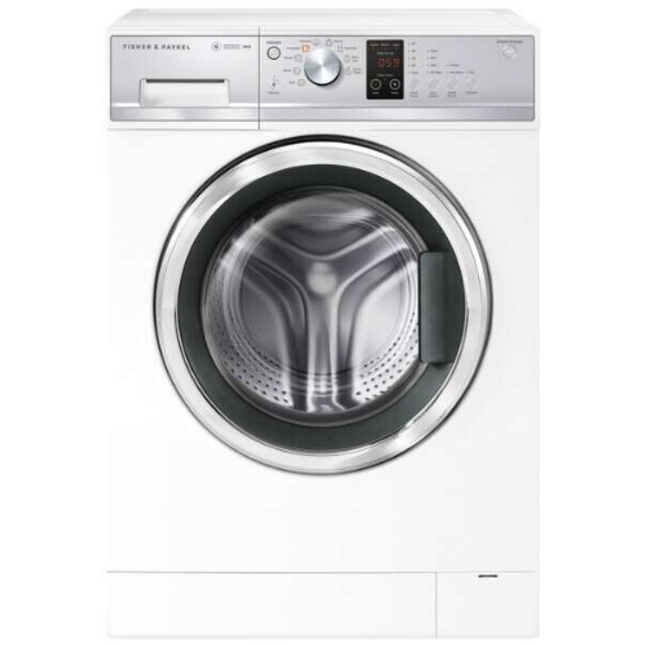 fisher and paykel front load quick smart washing machine white 8kg