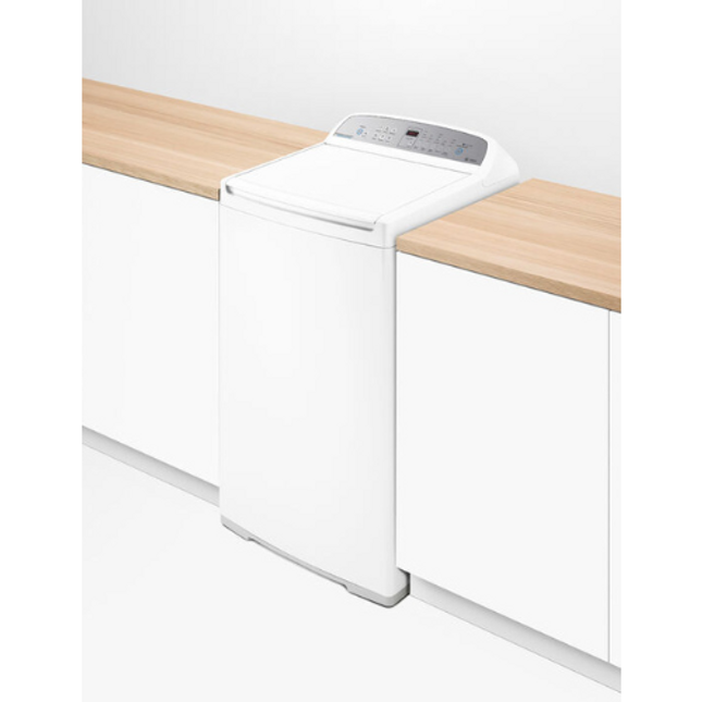 fisher and paykel wash smart top load washing machine white 8 5kg