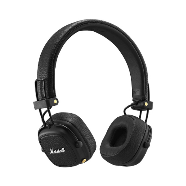 marshall major iii on ear headphone black