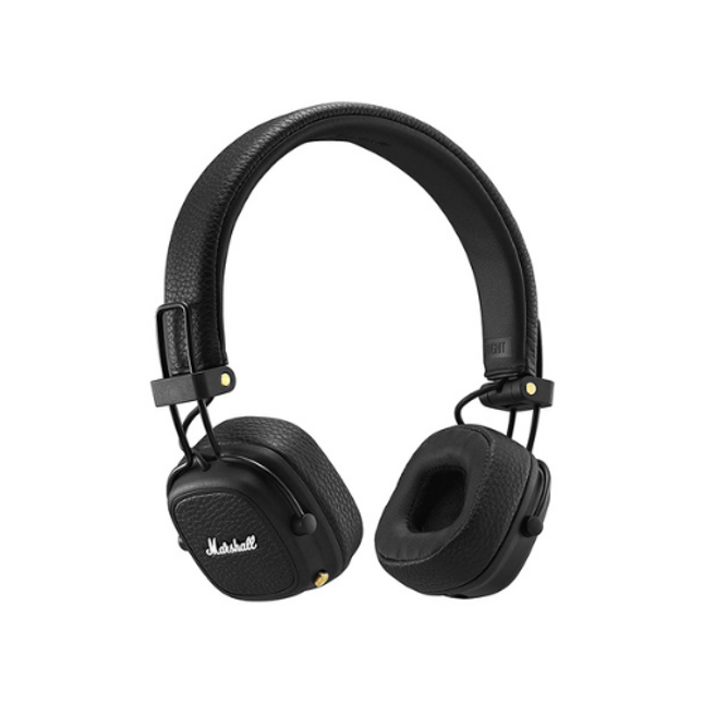 marshall major iii bluetooth headphone black
