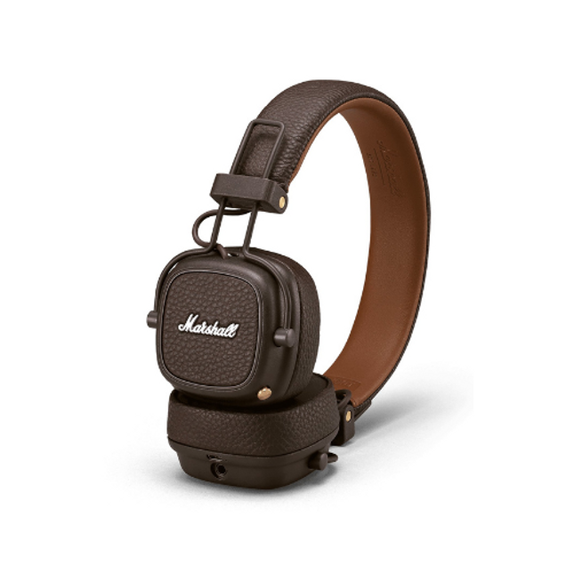 marshall major iii bluetooth headphone brown