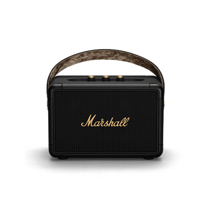 marshall kilburn ii bluetooth speaker black and brass