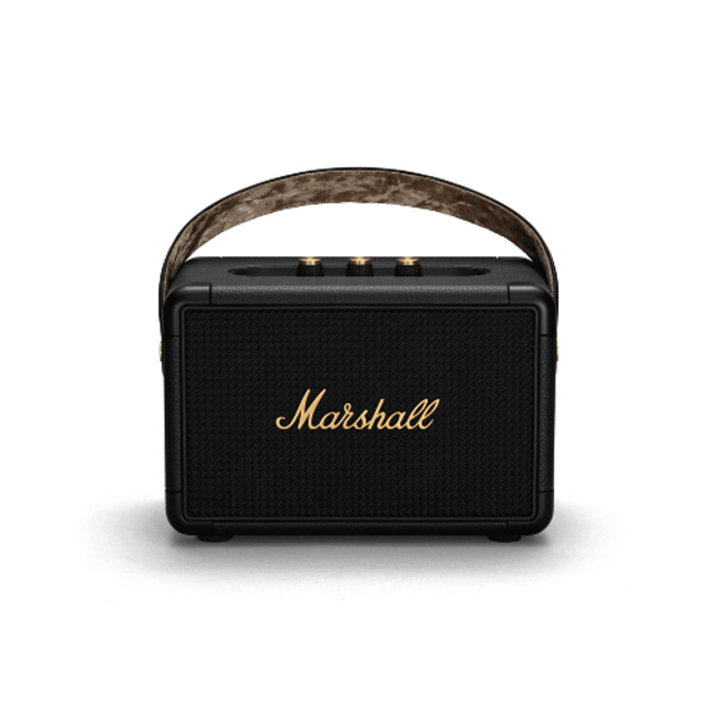 marshall kilburn ii bluetooth speaker black and brass