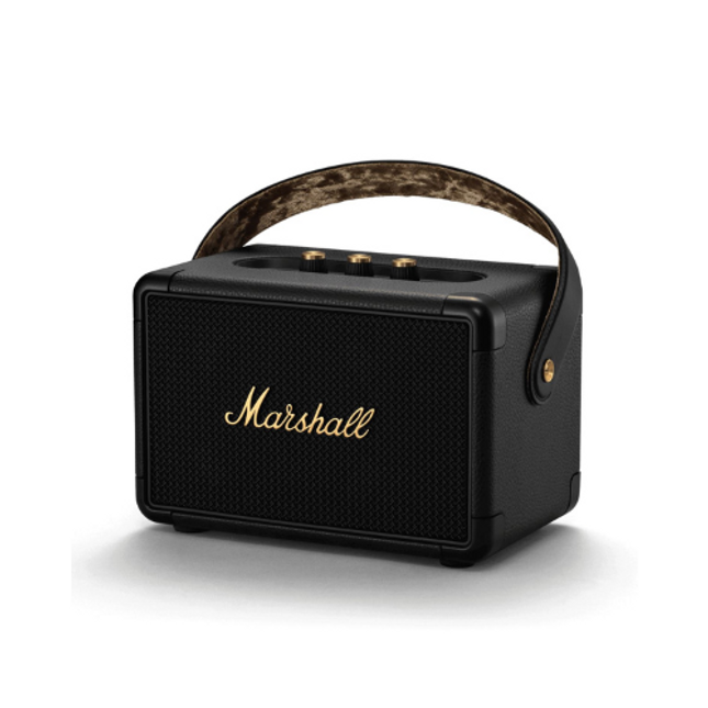marshall kilburn ii bluetooth speaker black and brass