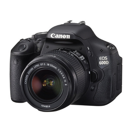 Canon EOS 600D DSLR Camera 18MP Black