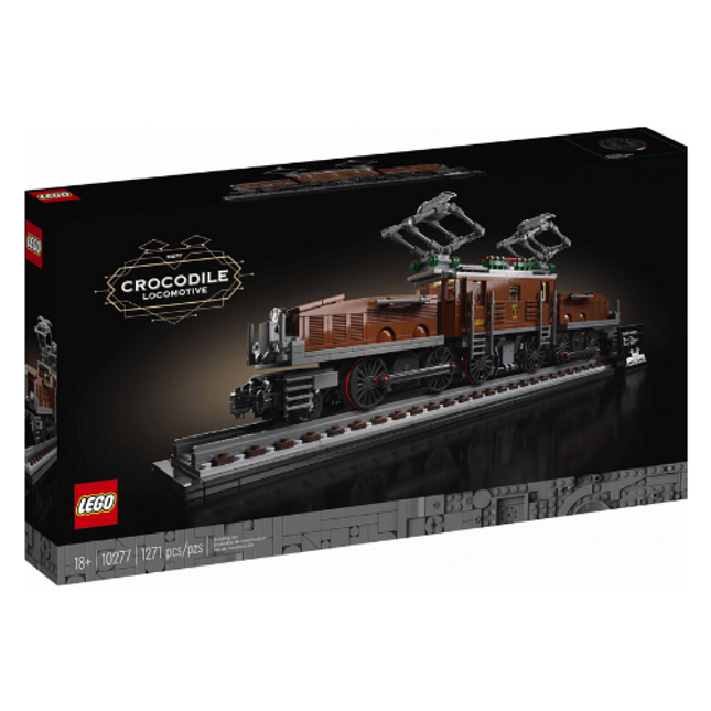 Lego Icons Crocodile Locomotive 10277 Toy Model