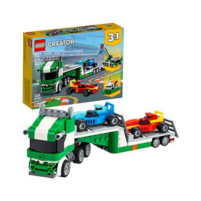 Lego 31113 Race Car Transporter Toy Model