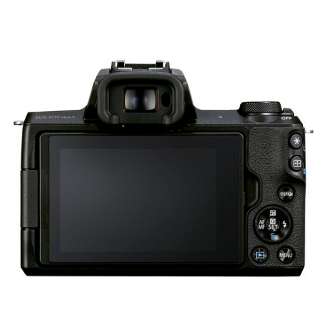 Canon EOS M50 Mark II Camera Body 24.1MP EF-M15-45 IS STM Kit Black