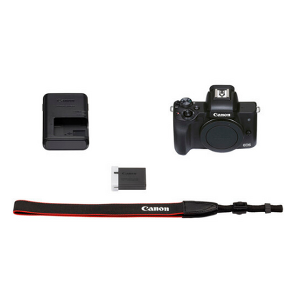 Canon EOS M50 Mark II Camera Body 24.1MP EF-M15-45 IS STM Kit Black