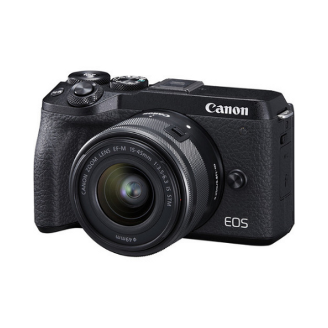 Canon EOS M6 Mark II Camera kit 32.5MP 15-45mm Black