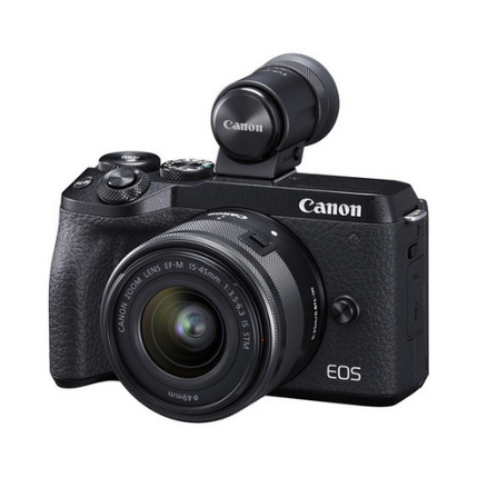 Canon EOS M6 Mark II Camera kit 32.5MP 15-45mm Black