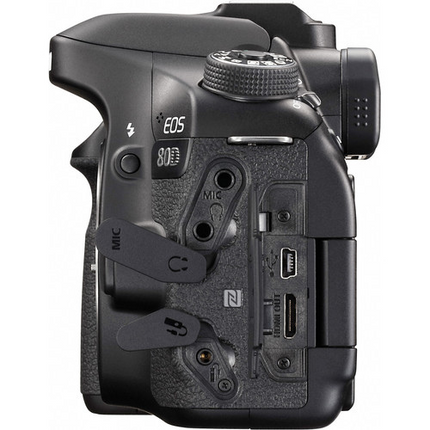 Canon EOS 80D Camera Body 24.2MP Black