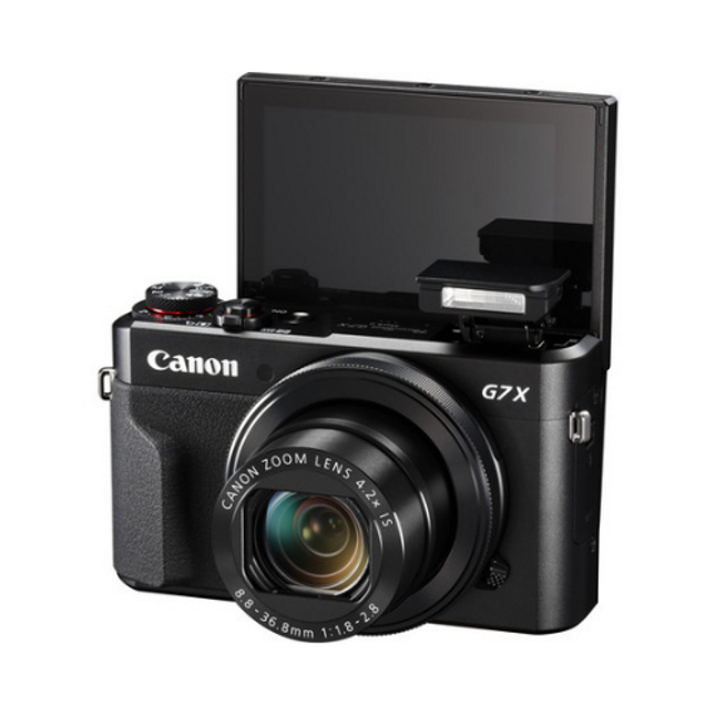 Canon PowerShot G7 X Mark II Camera 20.2MP 4.2XZoom Black