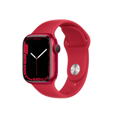 Apple Watch Series 7 45mm Red Aluminium Case