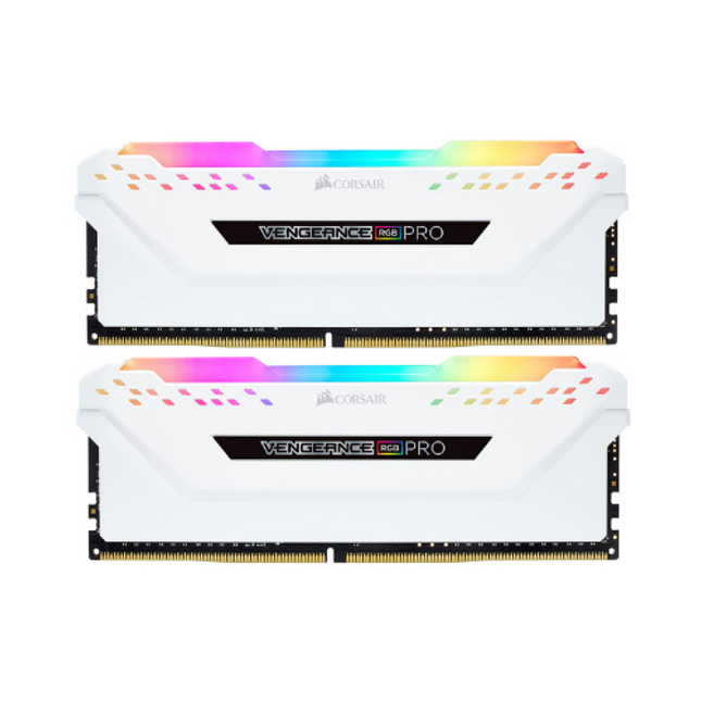 Corsair CMW16GX4M2C3200C16W 16GB Memory RAM DDR4 3200MHz