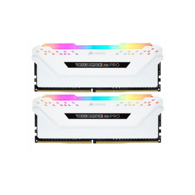 Corsair CMW32GX4M2E3200C16W 32GB Memory RAM DDR4 3200MHz