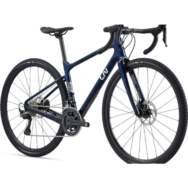 liv 2022 devote advanced 2 road bike candy navy