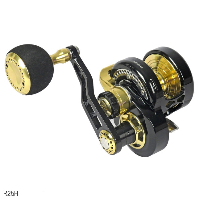 maxel rage r25h l lefty bk gld