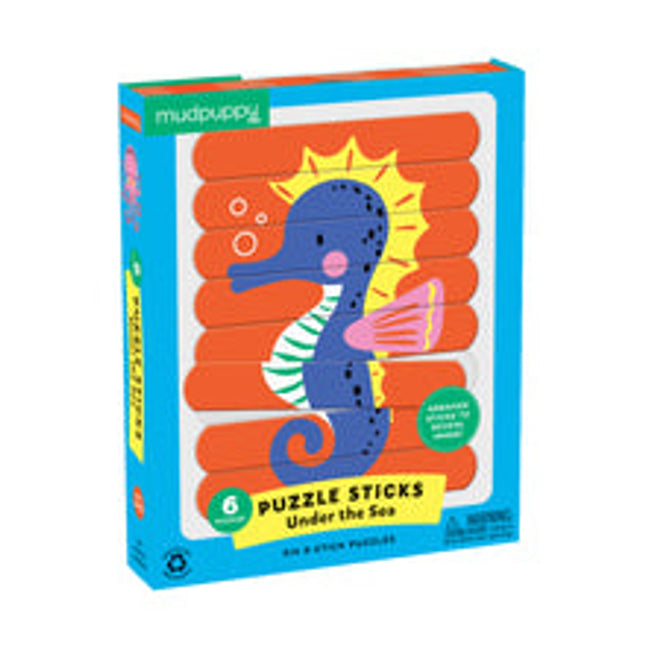 under the sea puzzle sticks