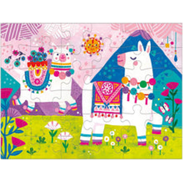 llama land puzzle to go