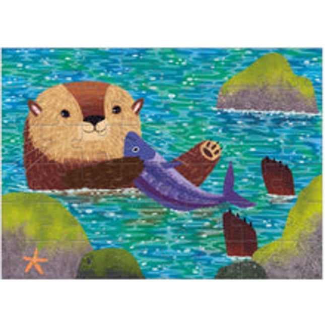 sea otter mini puzzle