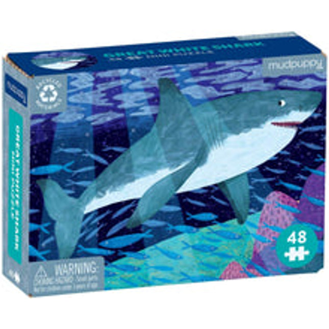 great white shark mini puzzle
