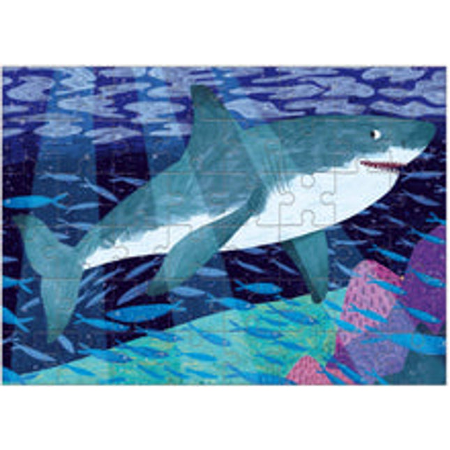 great white shark mini puzzle