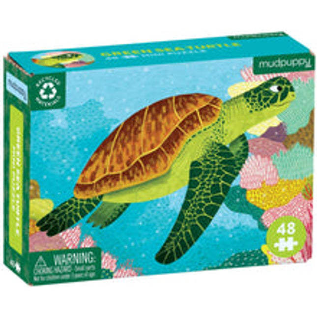 green sea turtle mini puzzle