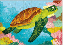 green sea turtle mini puzzle