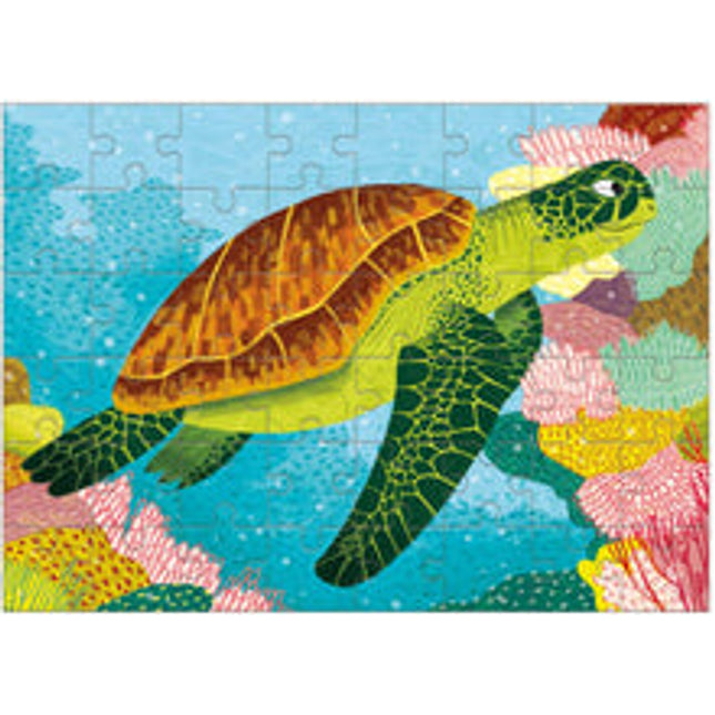 green sea turtle mini puzzle