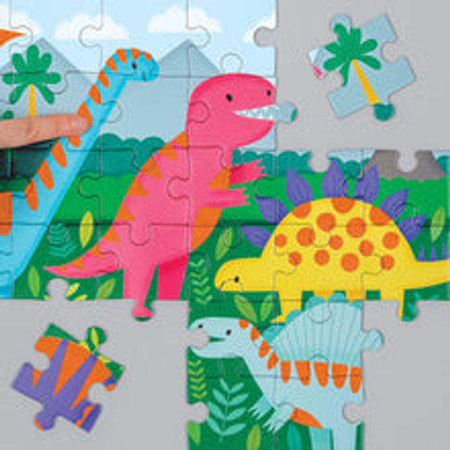 fuzzy puzzles dinosaurs
