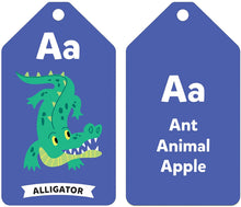 ring flash cards wildlife abc s f 20
