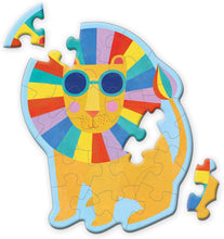 rainbow lion mini shaped puzzle 24 pcs f 20